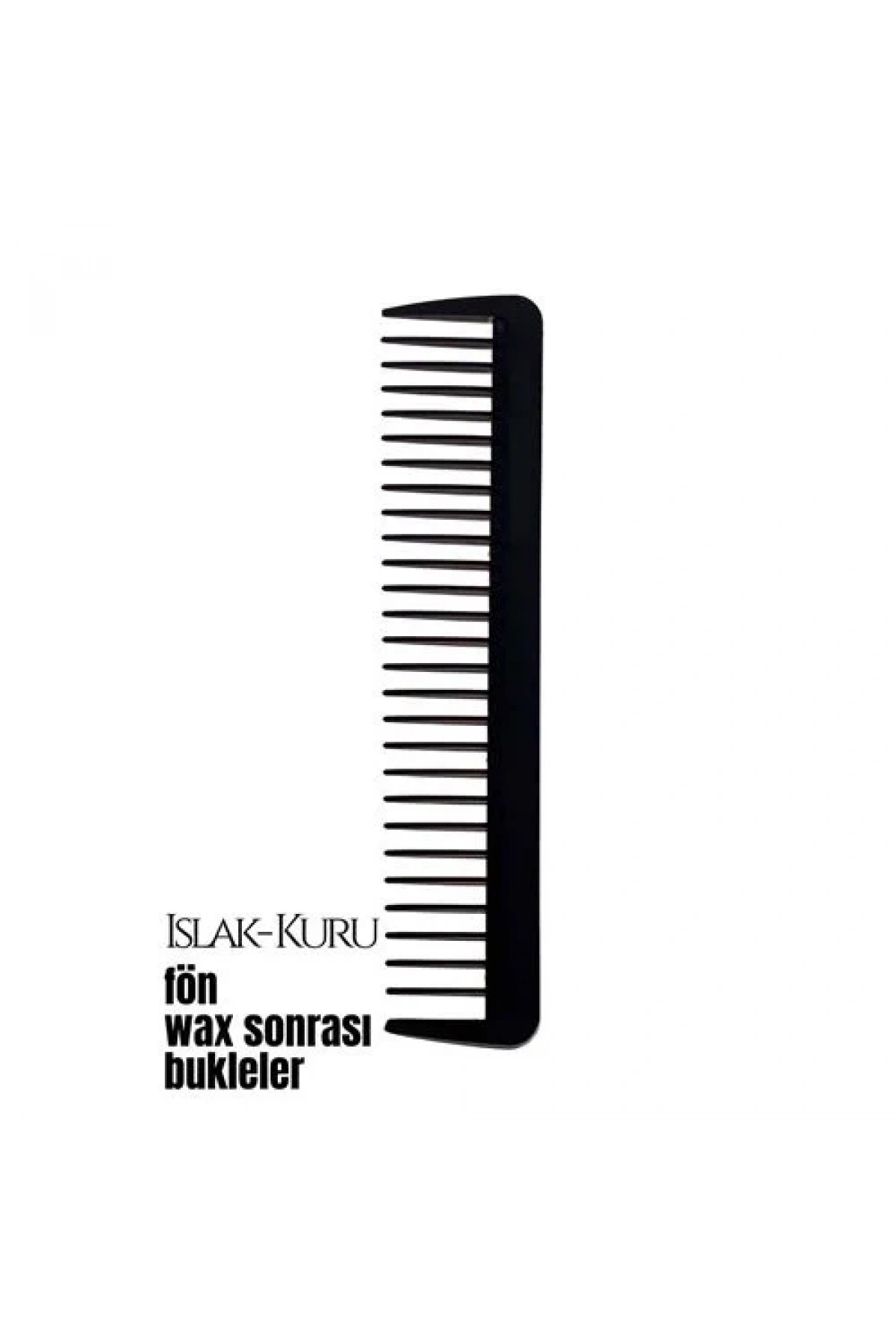 Bukleli Saç Fön Wax Sonrası Tarak Karbon Nano Absolute Professional 720623