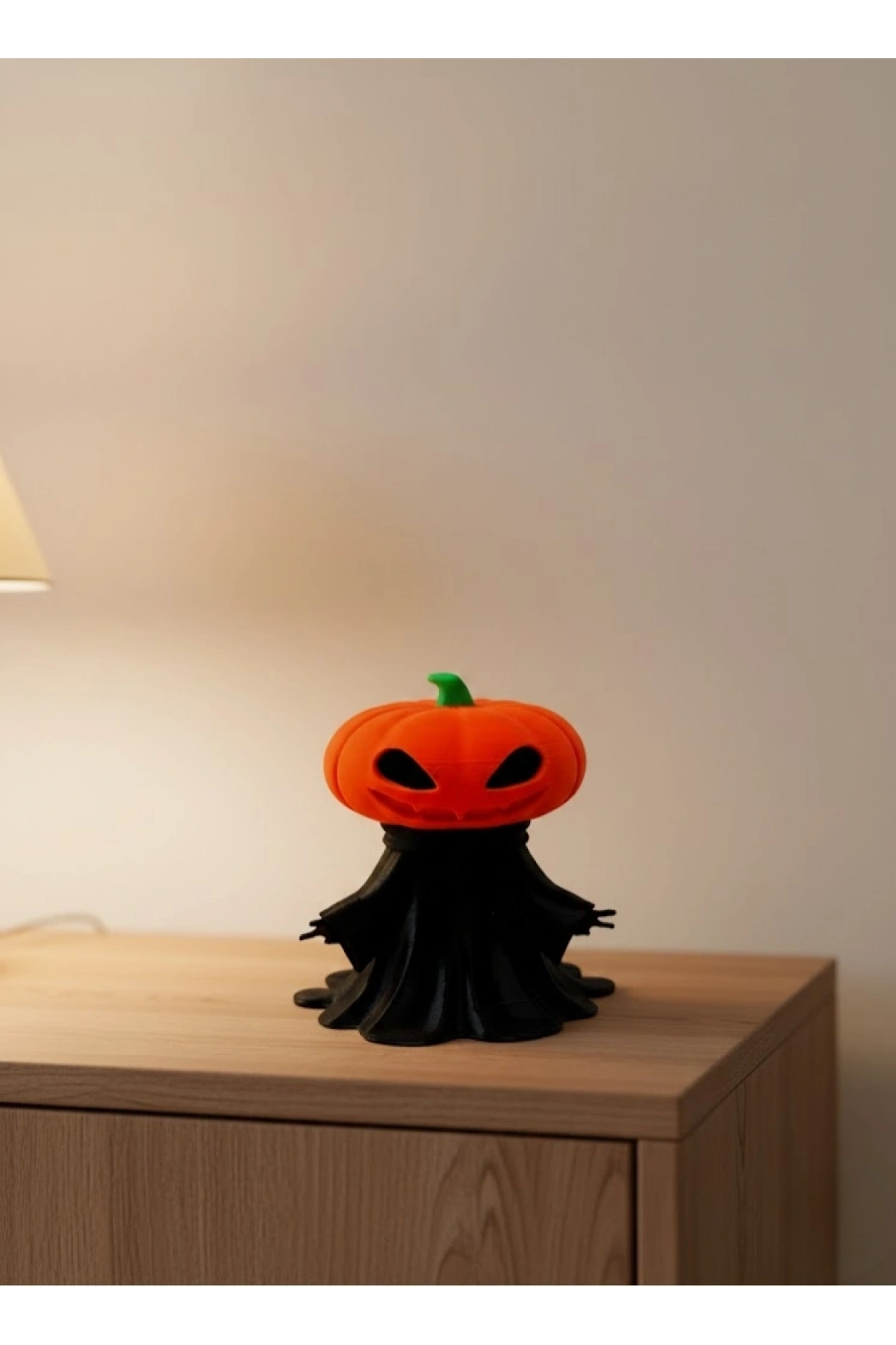 Cadılar Bayramı Temalı Balkabağı Figür 9cm Dekor Objesi