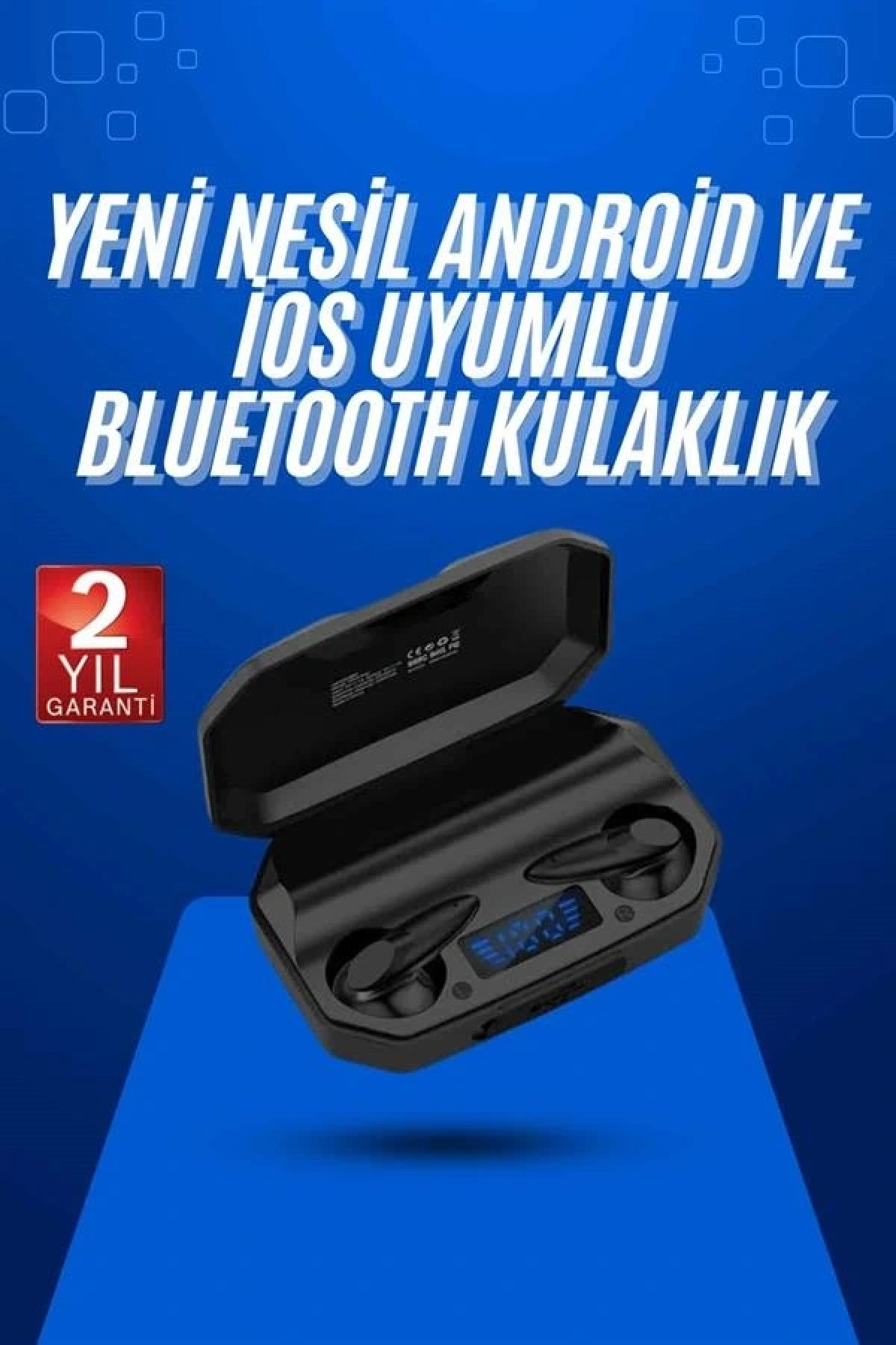 Çağrı Cevaplayabilen Akıllı Saat 5.2 Bluetooth Bağlantılı Gaming Kulaklık