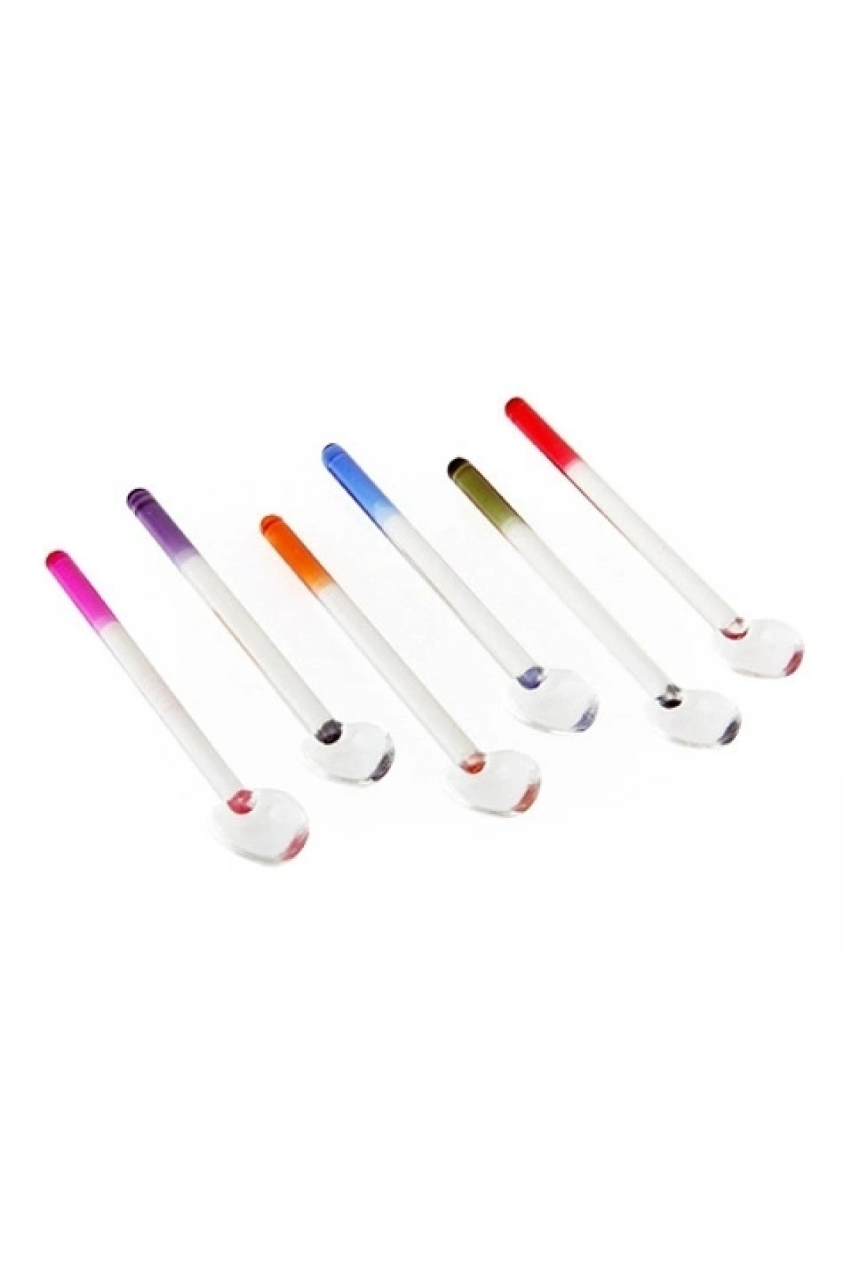 Cam Çay Kaşığı 6 Adet