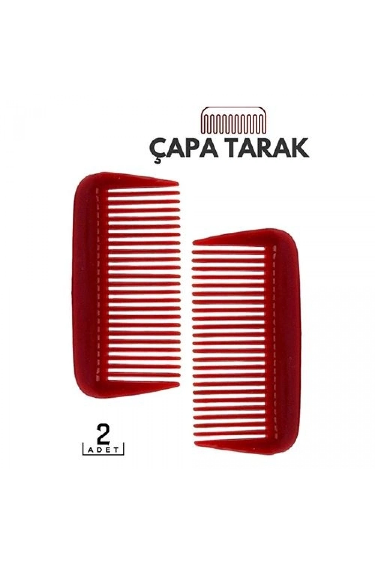 Çapa Tarak Fransız Tip 2 Adet