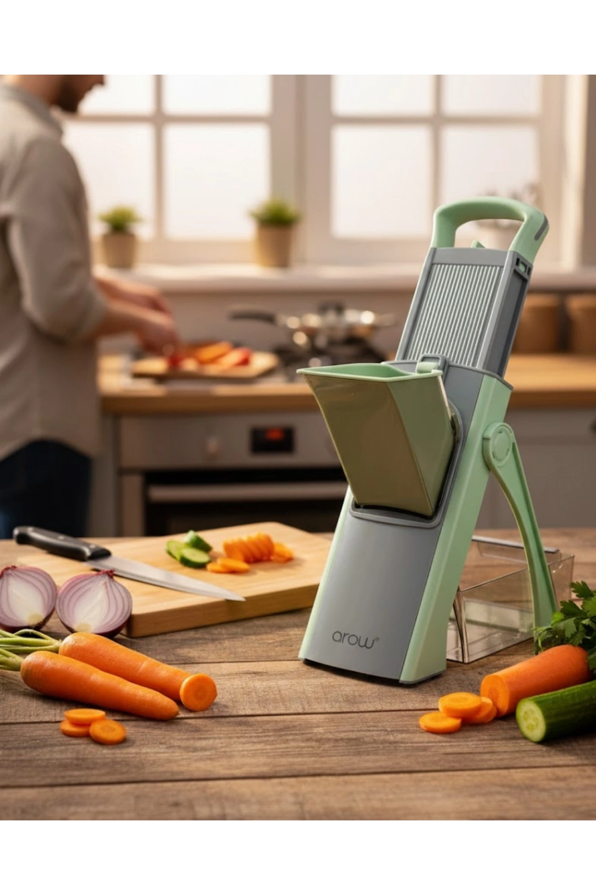 Çelik El Rendesi Doğrama ve Dilimleme Aparatlı