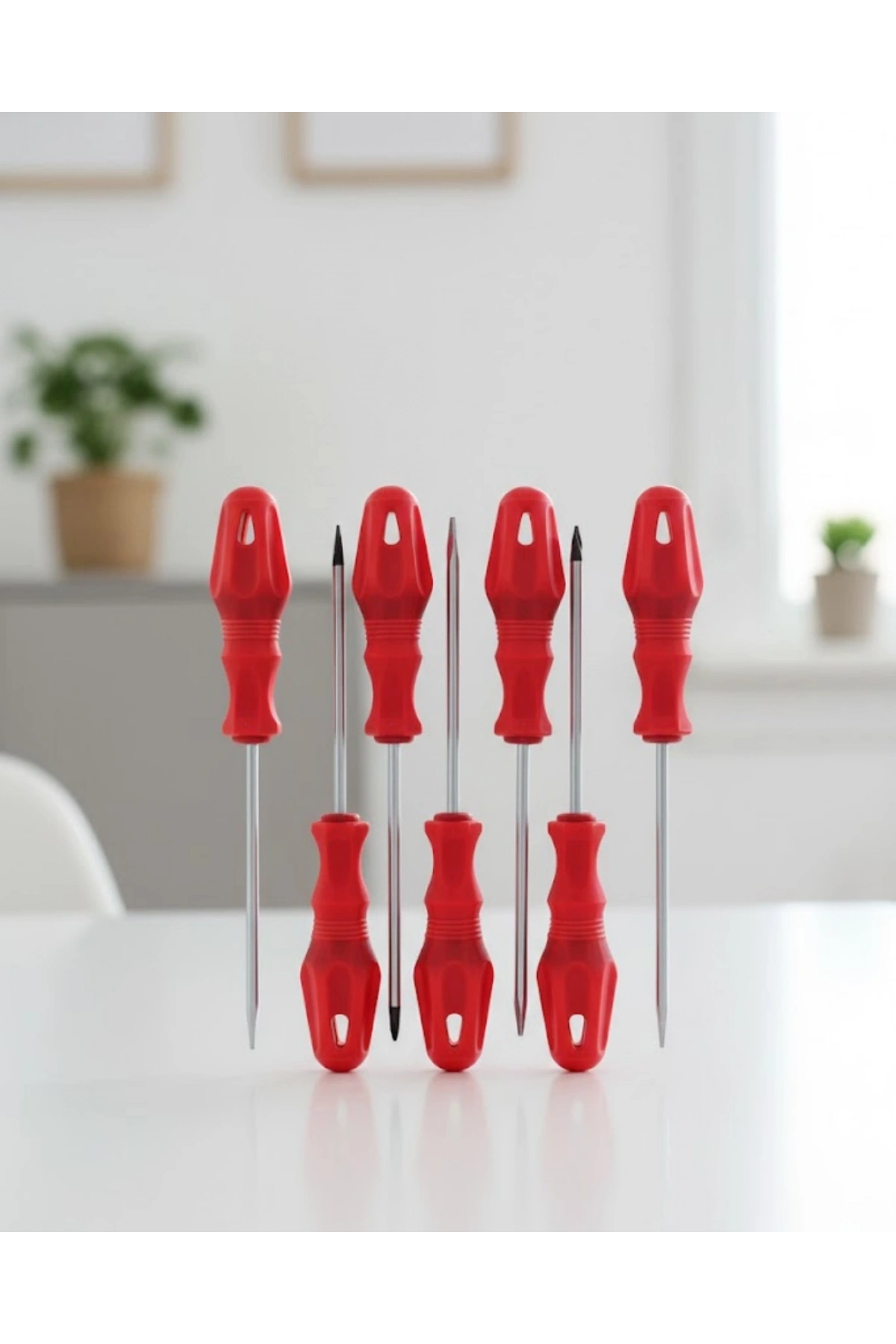 Çeşitli Vidalama İşleri İçin 7li Tornavida Takımı