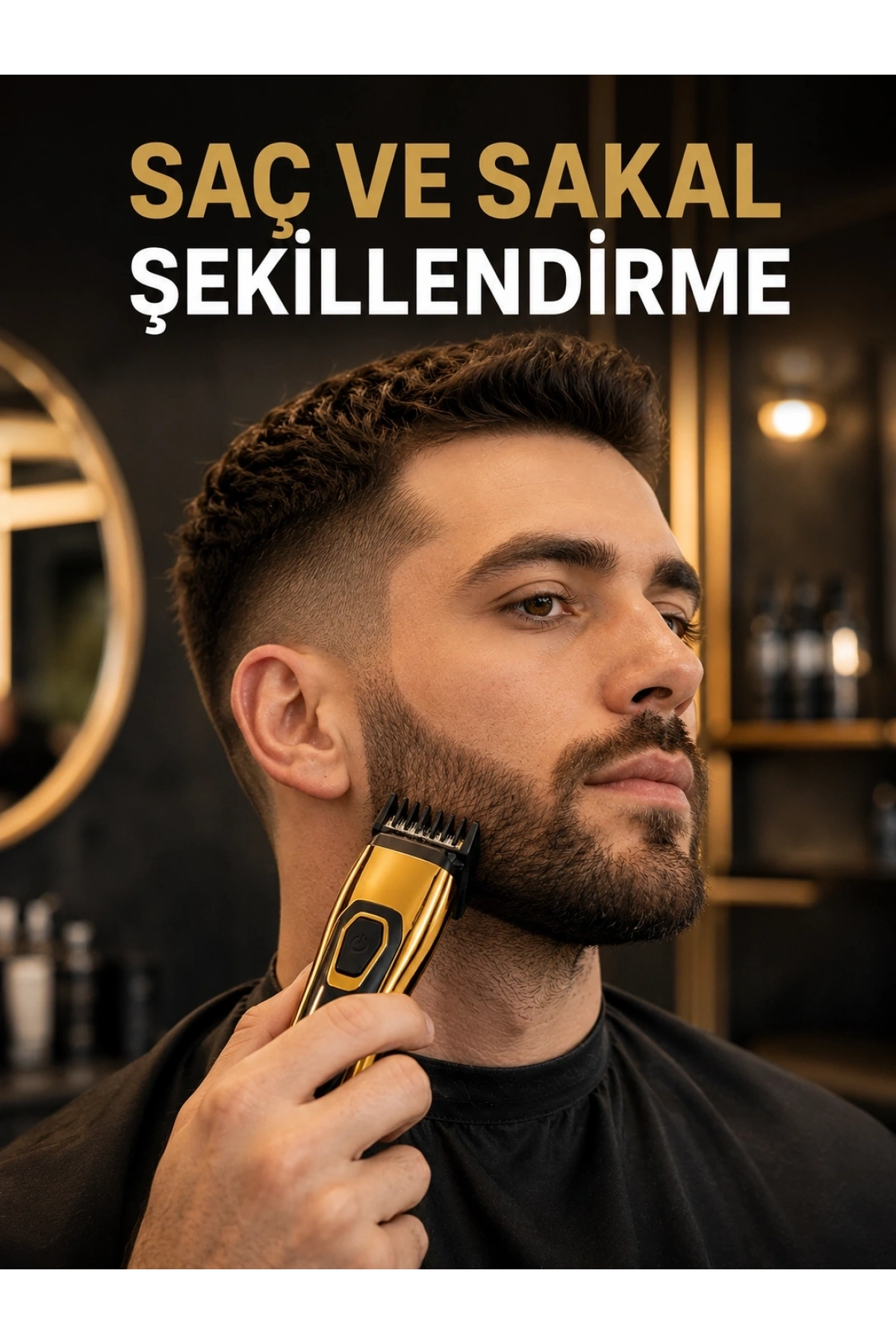 Çift Kademeli Güç Modlu Kablosuz Kişisel Bakım Seti