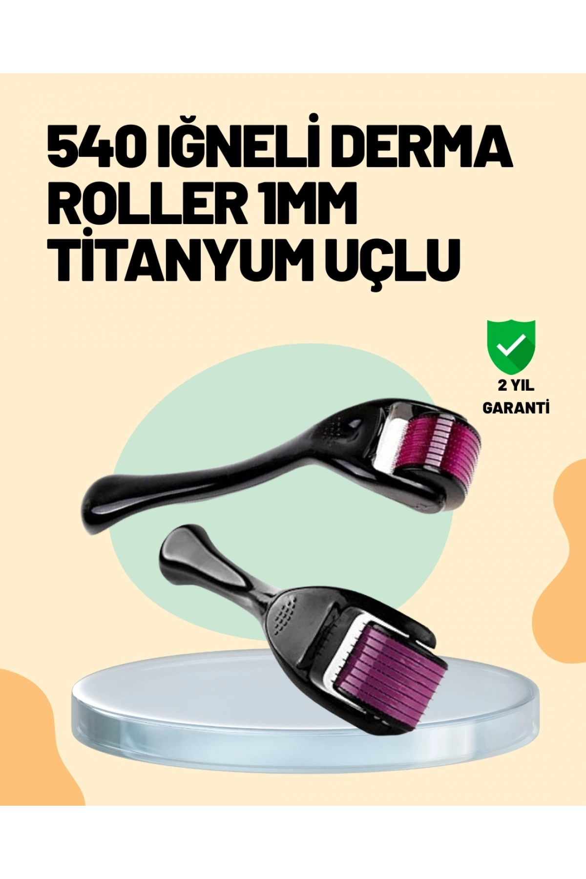 Cilt Yenileyici Derma Roller – Mikro İğneli Bakım Aracı