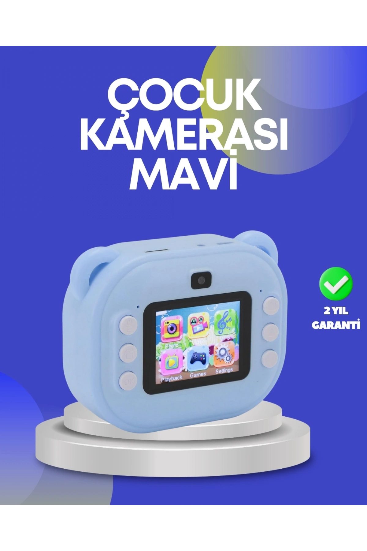 Çocuk Şipşak Kamera – 24MP HD Çift Lensli Termal Baskı Teknolojili