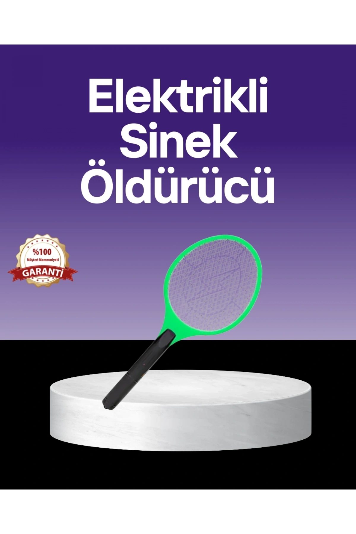 Çocuk ve Evcil Hayvan Dostu Elektrikli Sinek Raketi | Güvenli Kullanım
