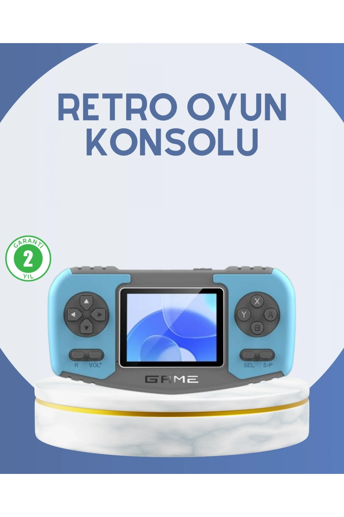 Çocuklara Özel Retro Oyun Konsolu Portatif Eğlence Cihazı