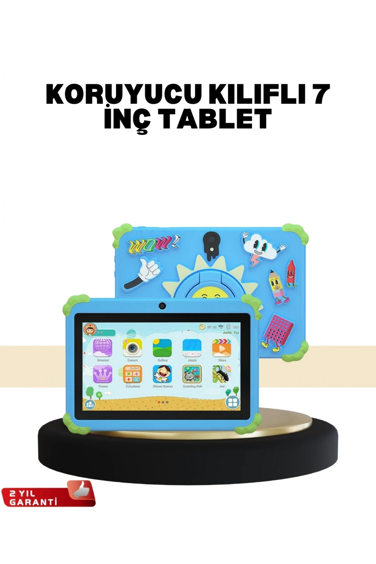 Çok Amaçlı 7 İnç Tablet Video Oyun ve Eğitim İçin İdeal
