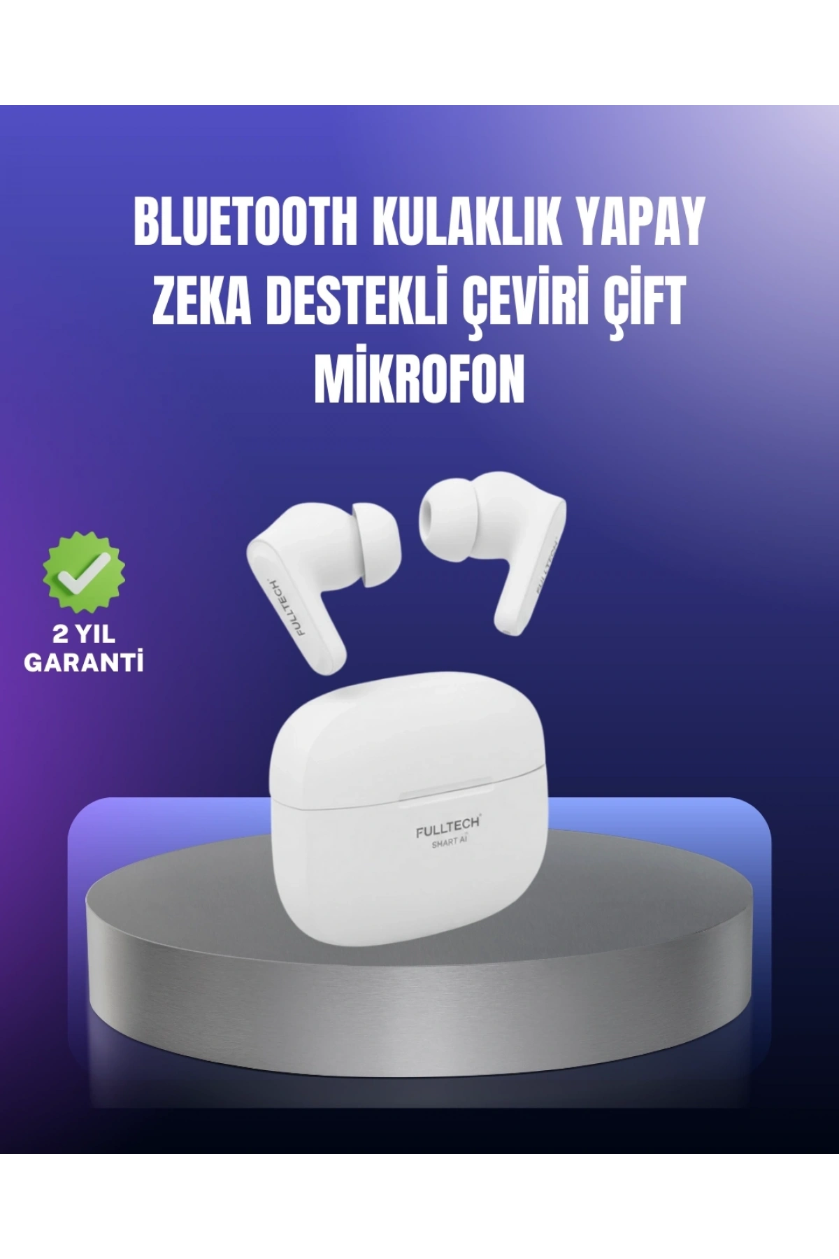 Çok Dilli İletişim Destekli Kablosuz Kulaklık Oyun ve Müzik Modlu