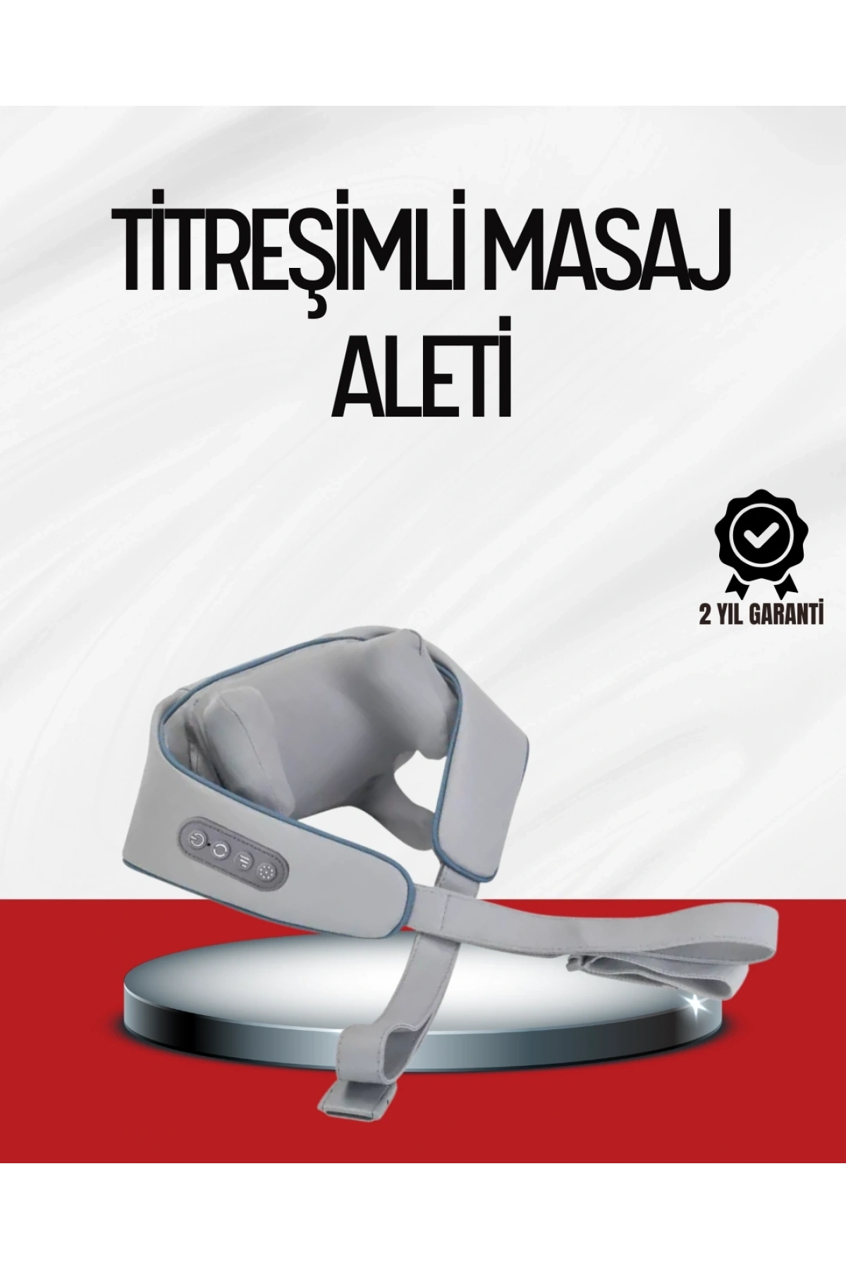 Çok Fonksiyonlu Kablosuz Masaj Aleti | 2 Modlu Isıtmalı
