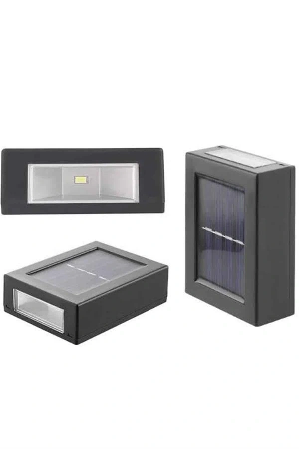 Dekoratif Duvar Lambası Solar Güneş Enerjili Bahçe Aydınlatması