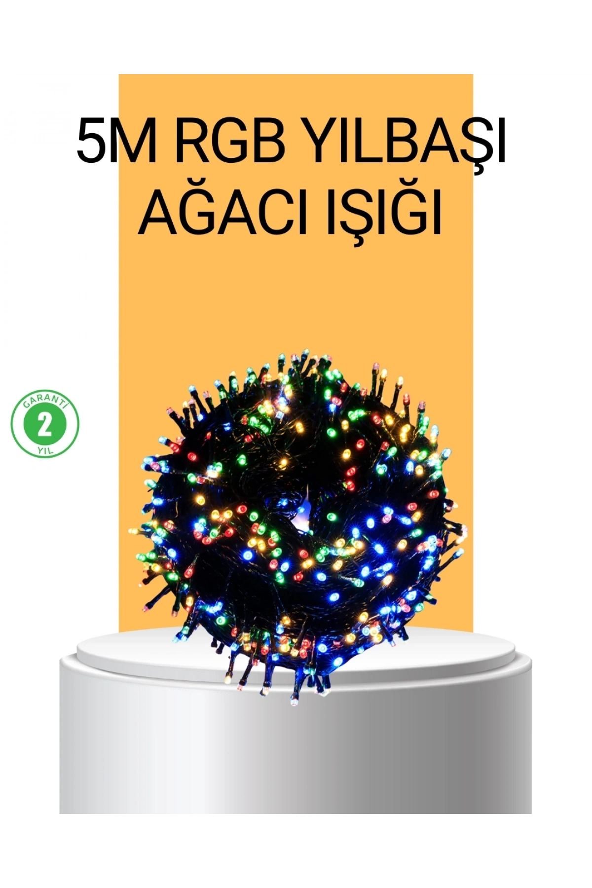 Dekoratif LED Çelenk Işık 8 Farklı Aydınlatma Modu