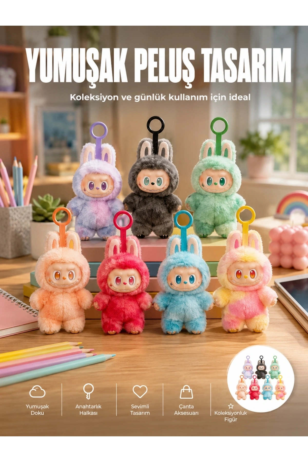 Dekoratif  Peluş Figür Oyuncak Yeni Seri