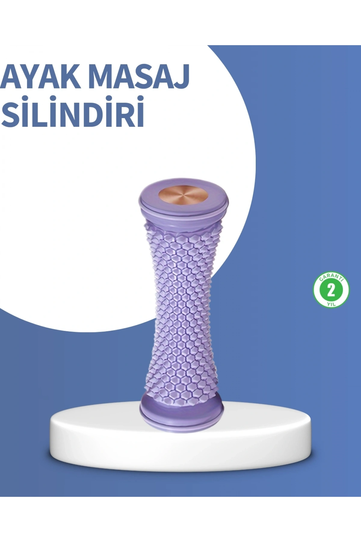 Derin Doku Ayak Masaj Silindiri Plantar Fasiit Topuk Ağrısı İçin