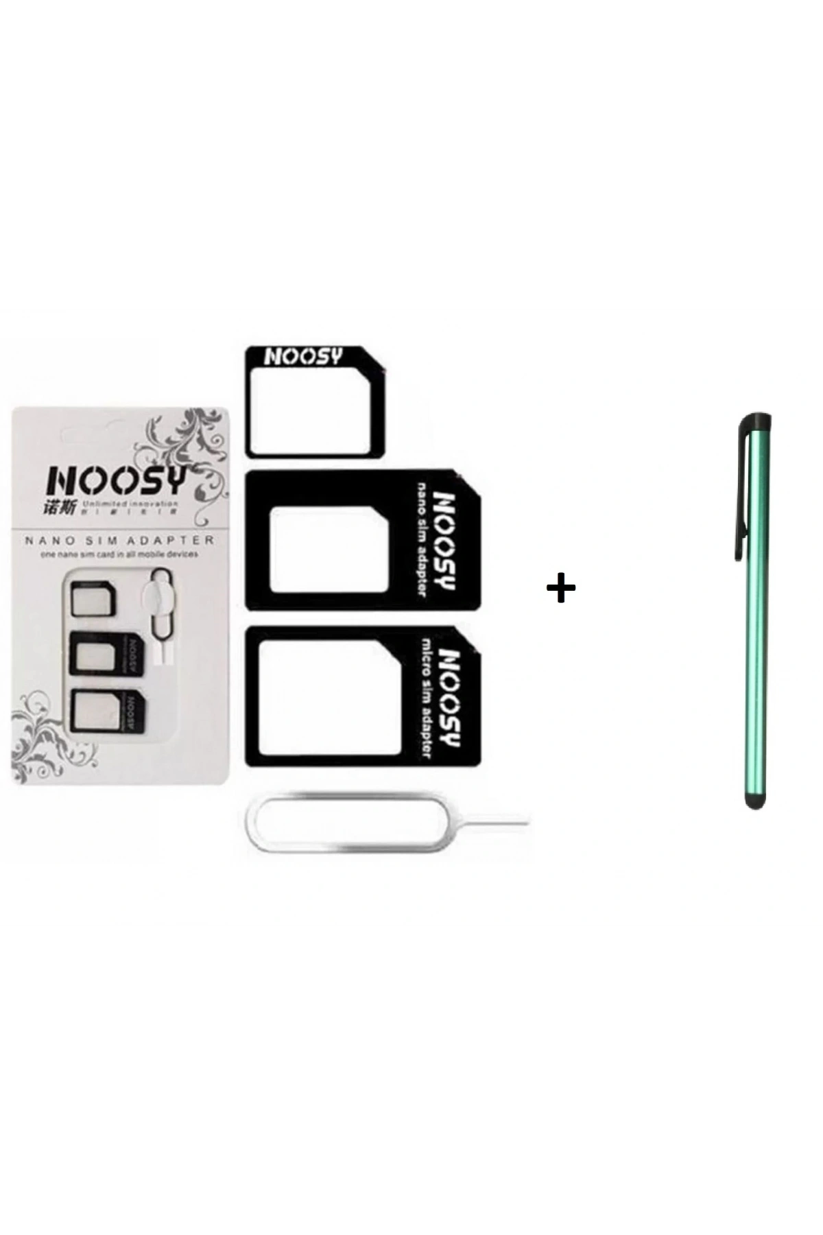 Dokunmatik Kalem Stylus Dokunmatik Kalem ve Sim Kart Adaptörü