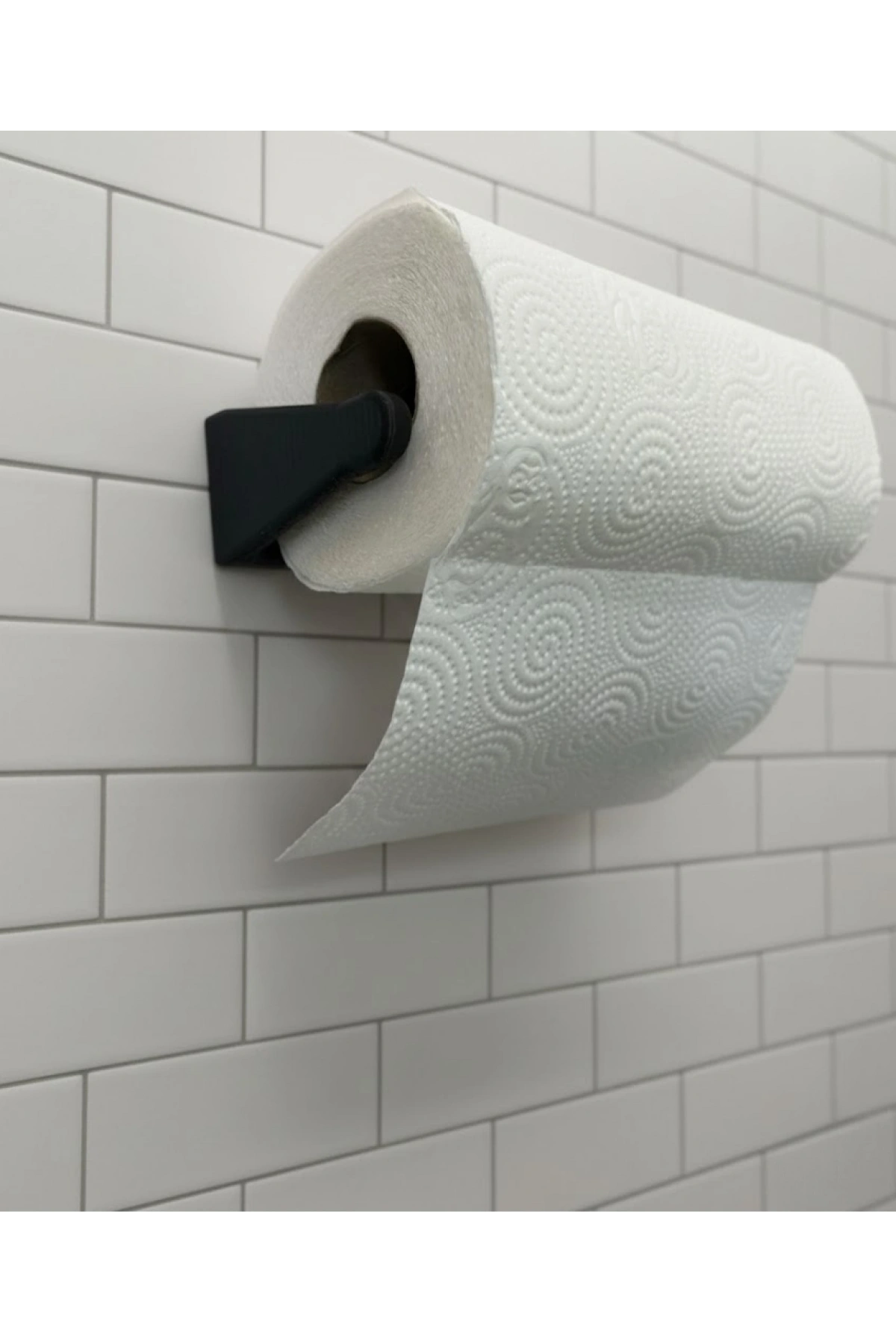Duvara Monte Peçete Tutucu Mutfak Kullanışlı Kağıt Havlu Askısı