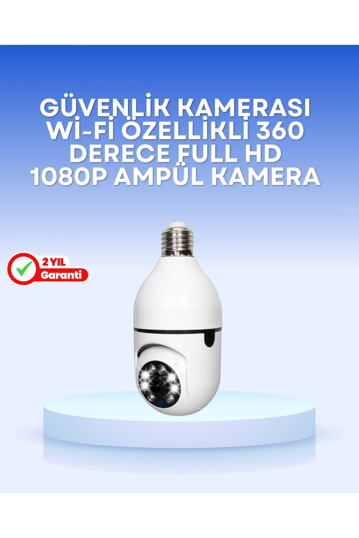 Duy Uyumlu Akıllı Güvenlik Kamerası – Basit Kurulum ve Net Görüntü