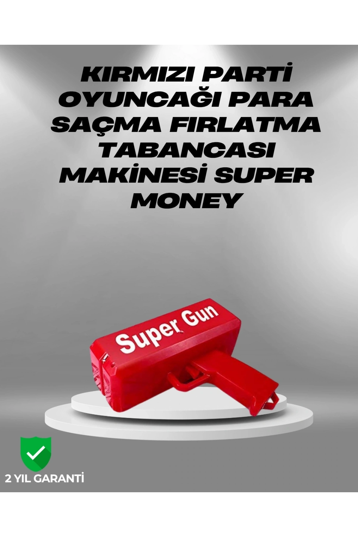 Elektrikli Money Gun Oyuncak Parti Tabancası