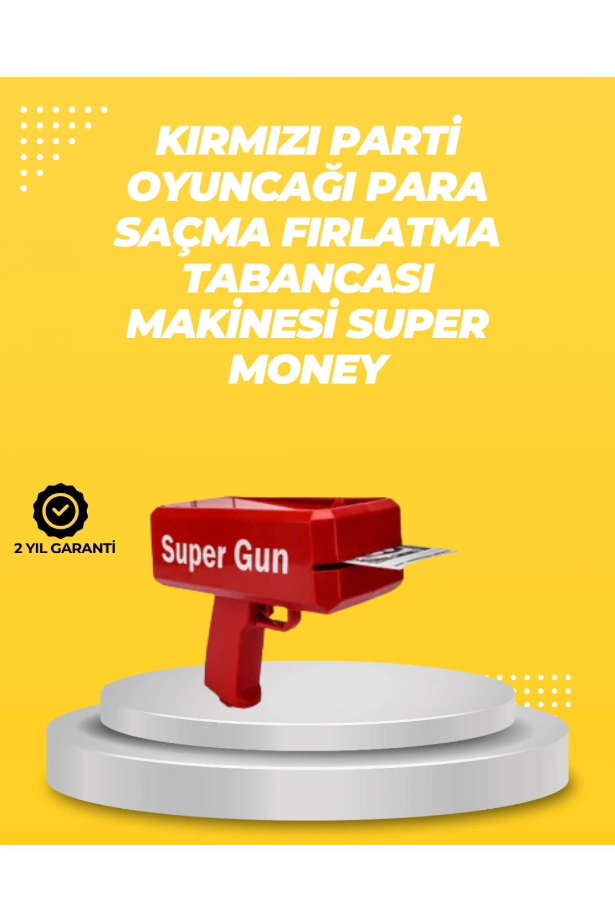 Elektrikli Parti Oyuncağı – Para Atan Tabanca