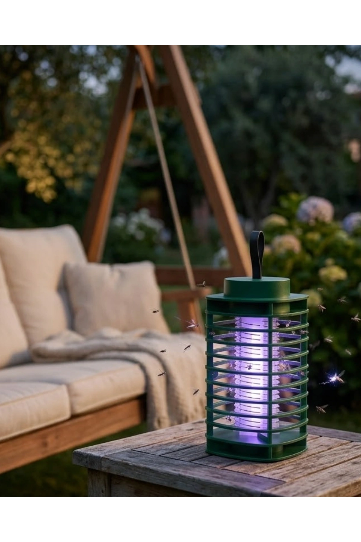 Elektrikli Sinek Öldürücü Lamba UV LED Teknolojili Sessiz ve Etkili