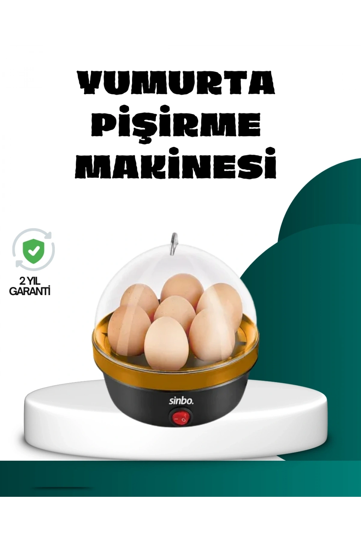 Elektrikli Yumurta Pişirme Makinesi 7 Yumurta Kapasiteli