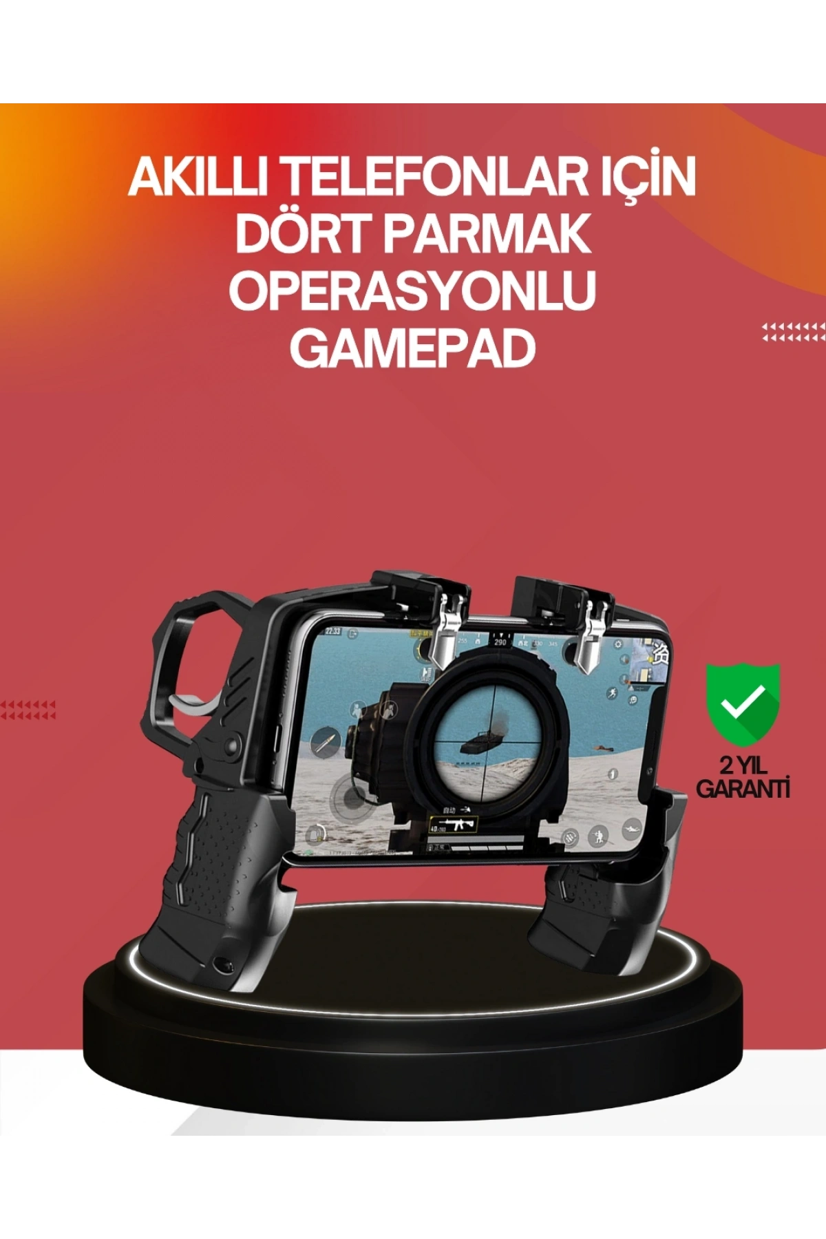 Ergonomik Mobil Oyun Gamepad Tutucu