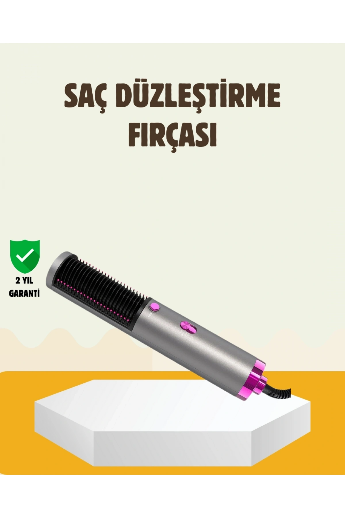 Ergonomik Tasarımlı Hafif ve Taşınabilir Sıcak Hava Fırçası