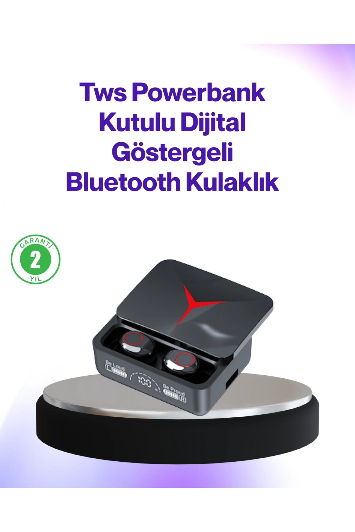 Ergonomik Tasarımlı Kablosuz Bluetooth Kulaklık – Yüksek Ses Performansı