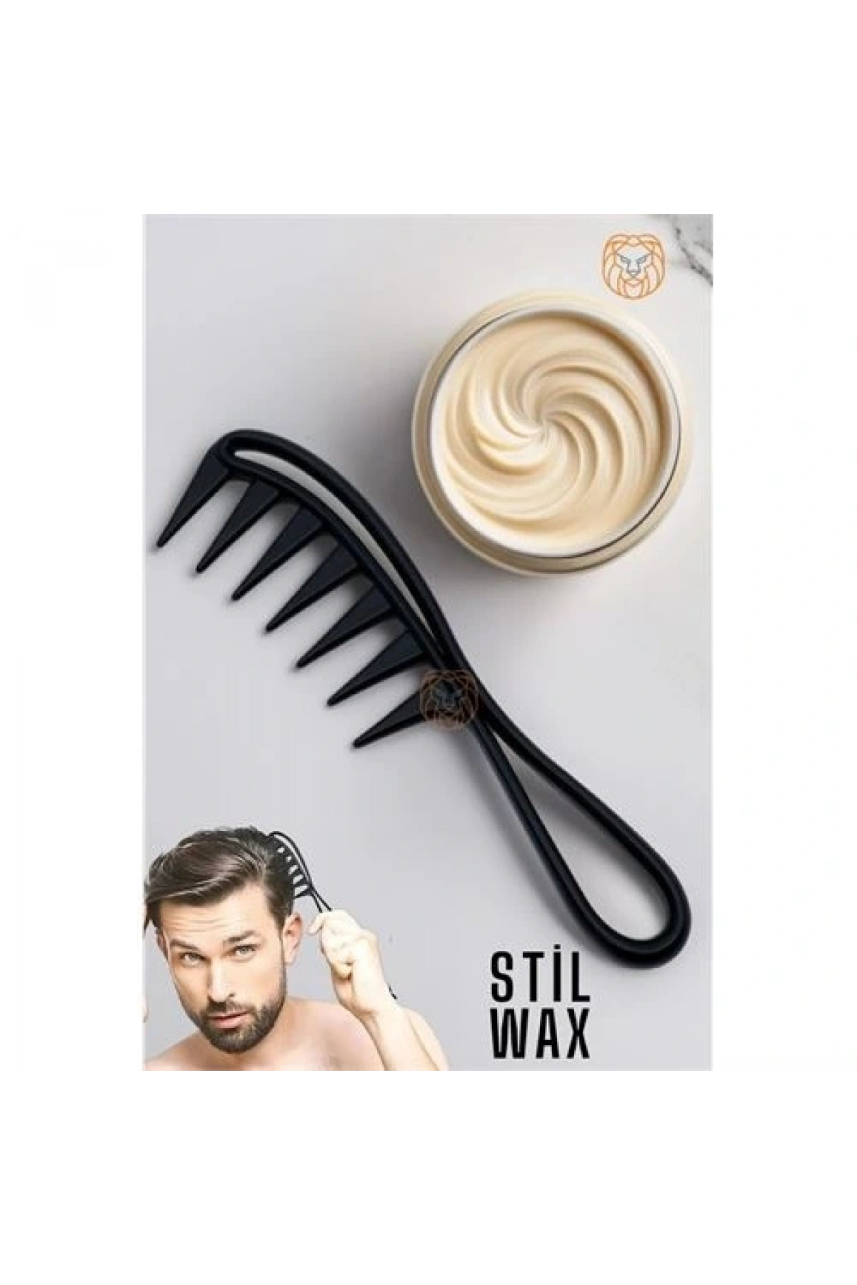 Erkek Stil Tarağı Karbon