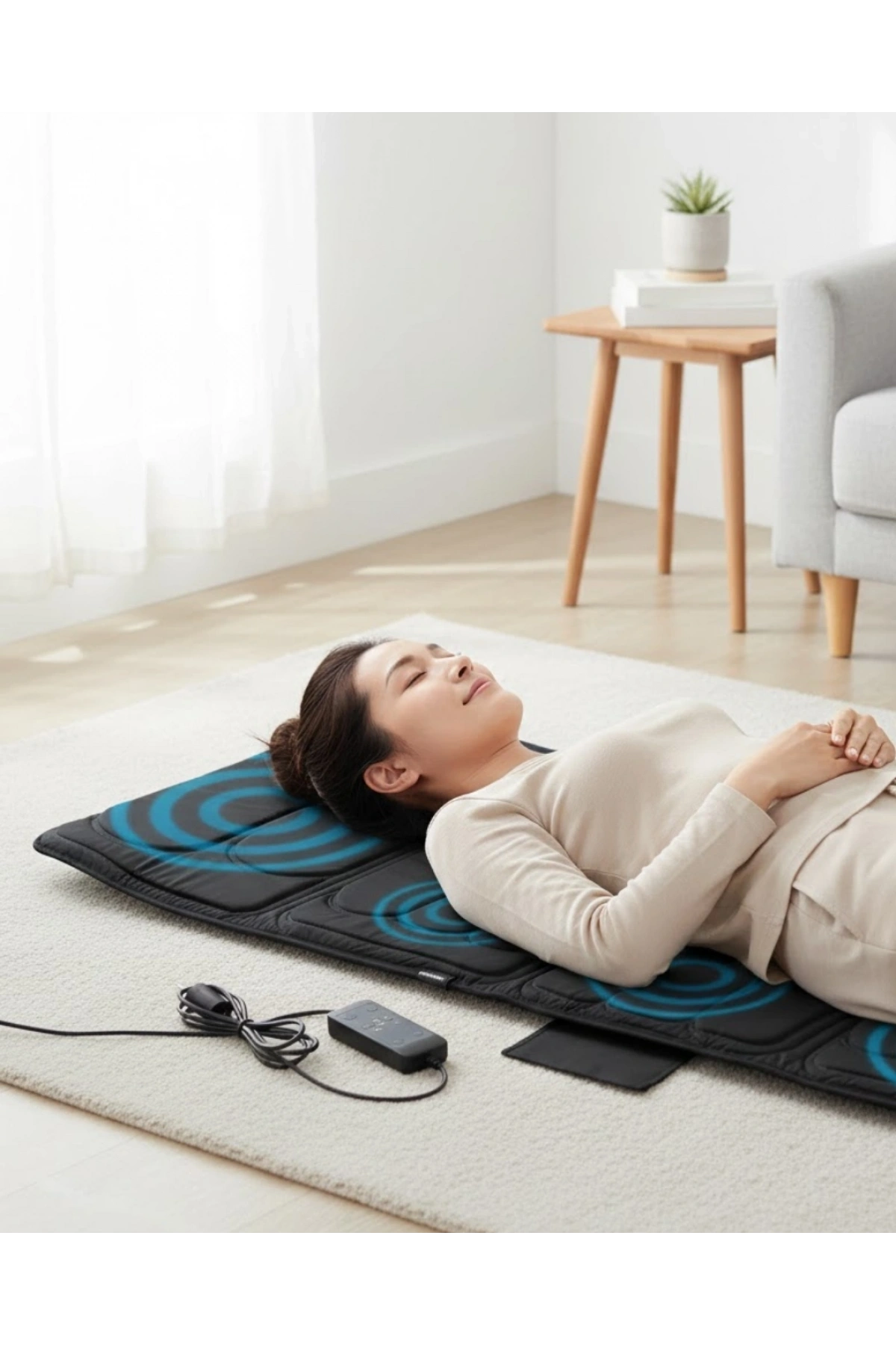 Ev Tipi Masaj Yatağı Isıtma Özellikli Çok Modlu Rahatlama