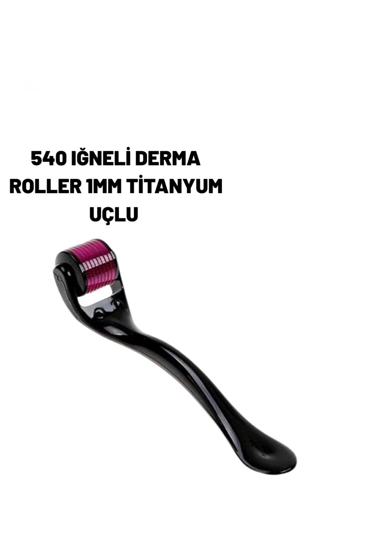 Ev Tipi Mikro İğneli Cilt Bakım Aleti – 1 mm Titanyum Roller