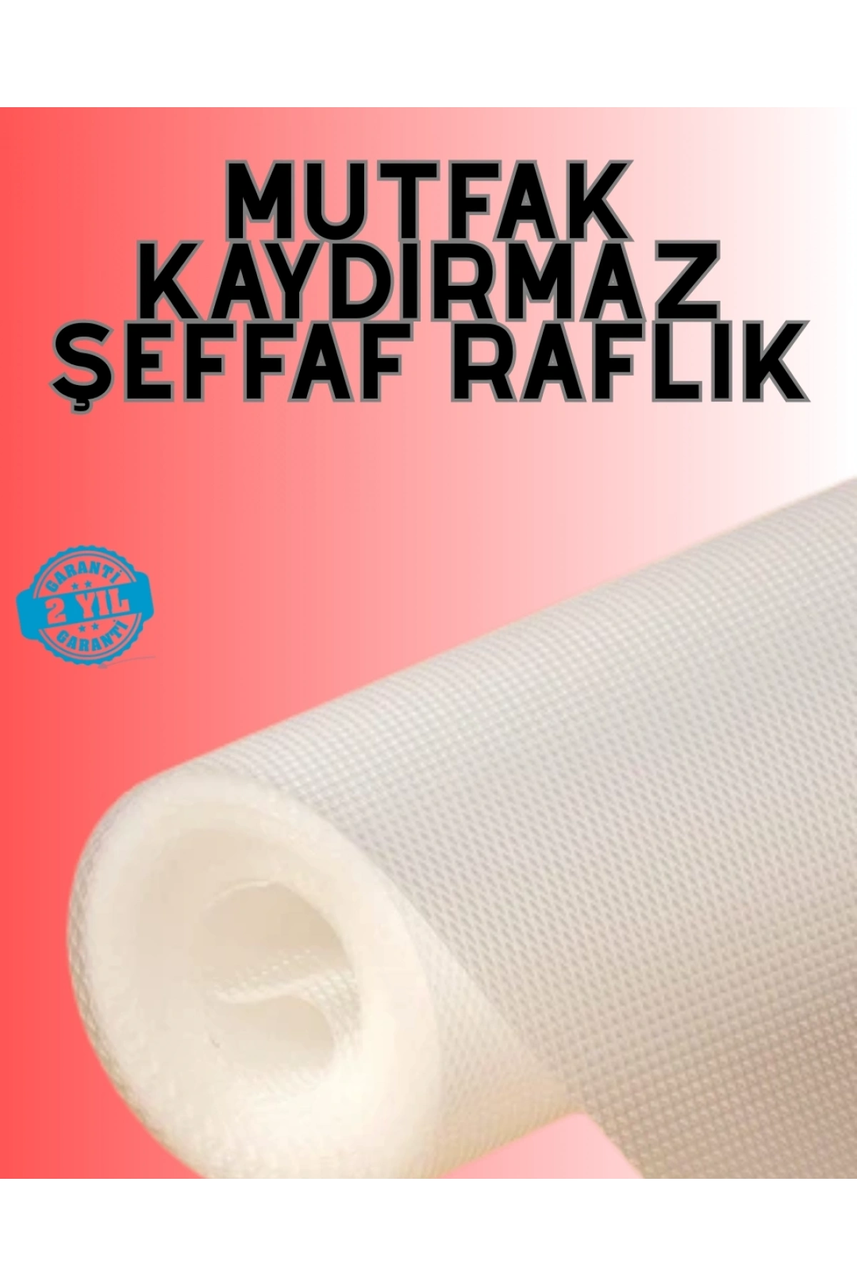 Eva malzemeden kaydırmaz şeffaf raflık buzdolabı kaplaması