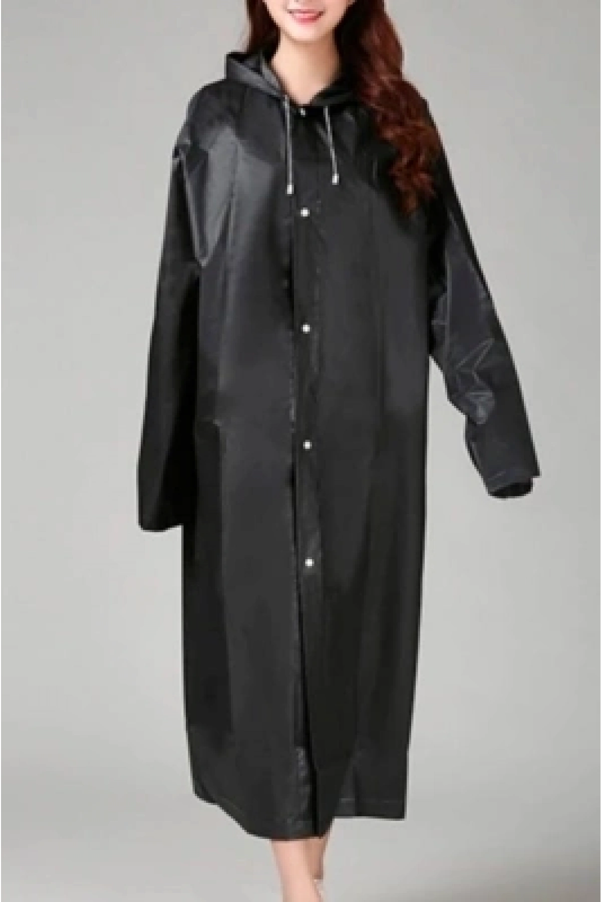 EVA SİYAH PARDESÜ YAĞMURLUK (5047)