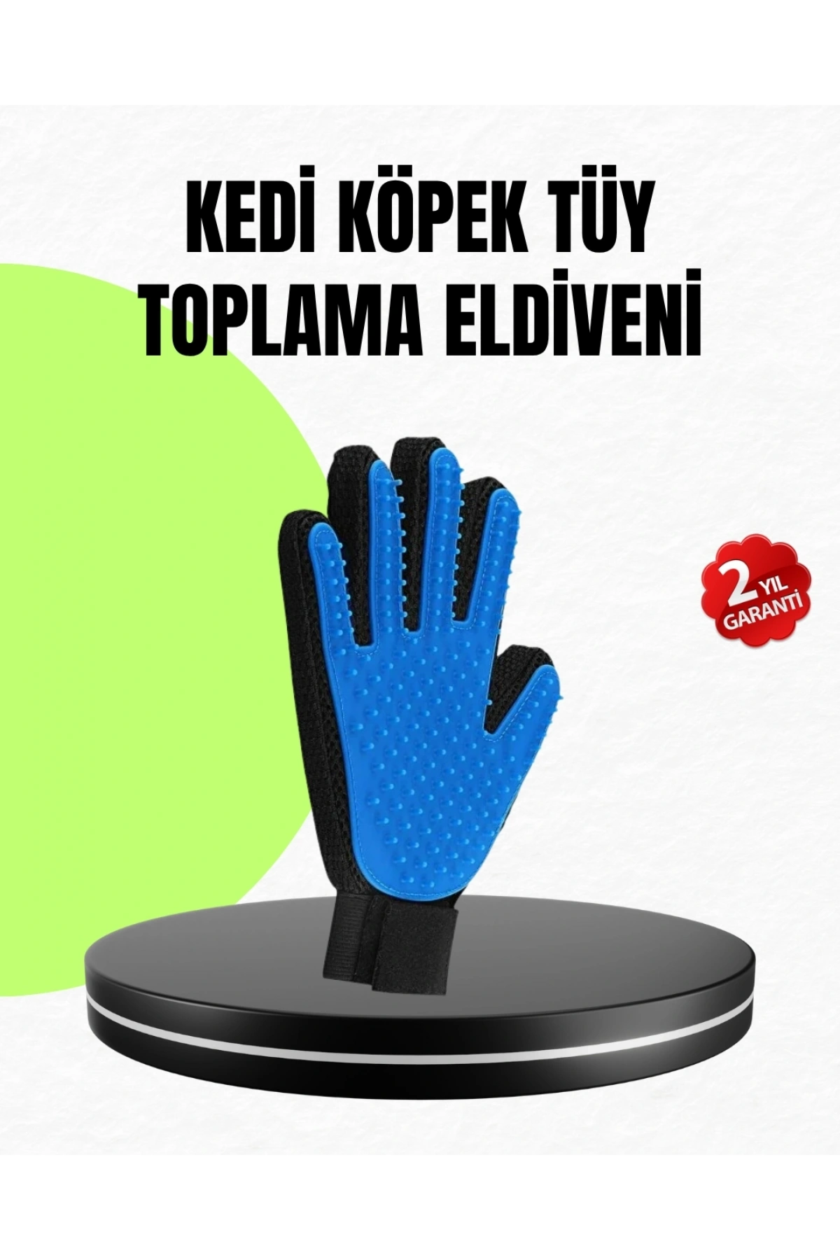 Evcil Hayvan Bakım Eldiveni – Masaj ve Tüy Toplama Özellikli Silikon Eldiven