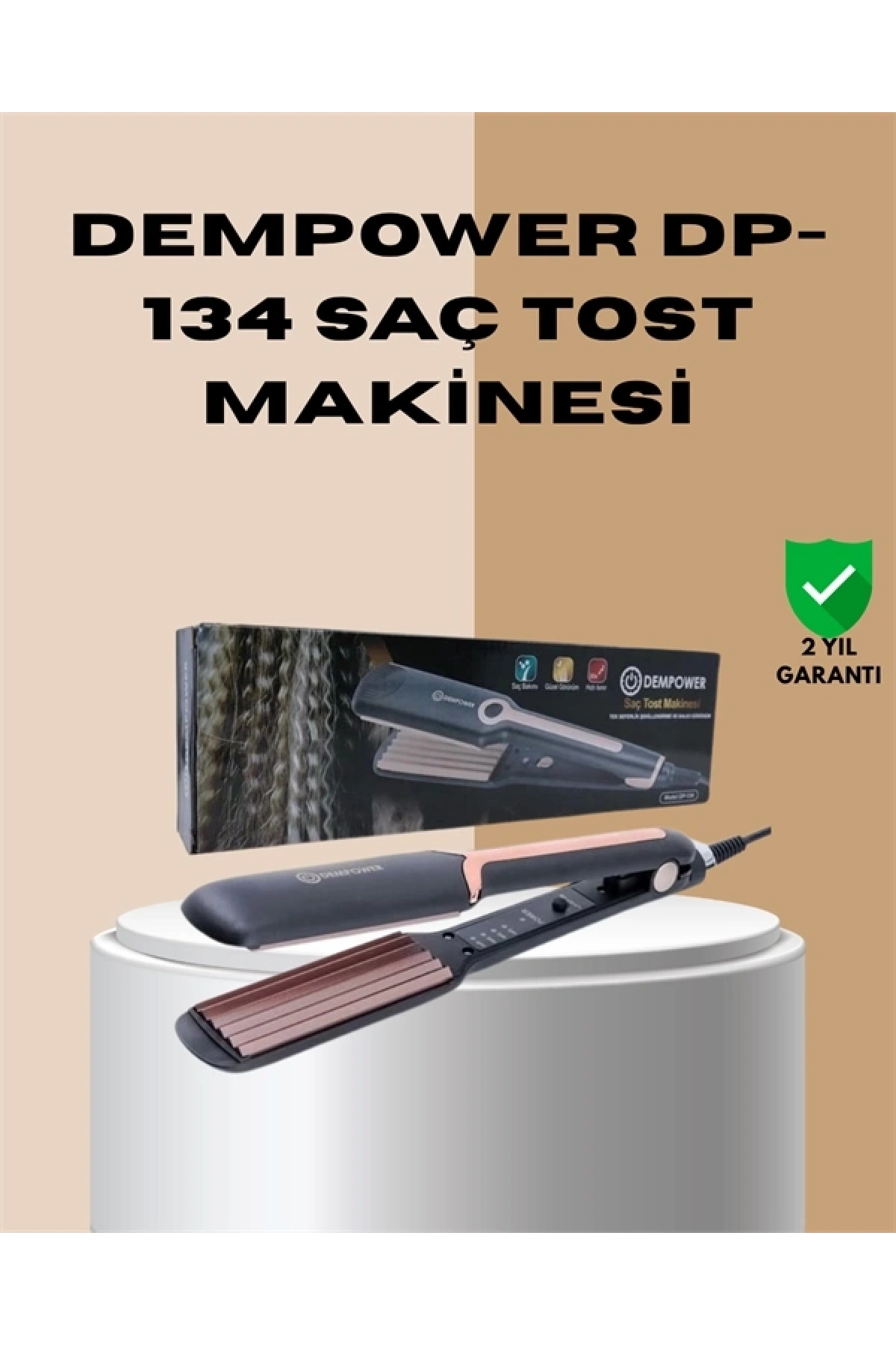 Evde Profesyonel Görünüm: DP-134 Tost Şekillendirici ile Kalıcı Stil