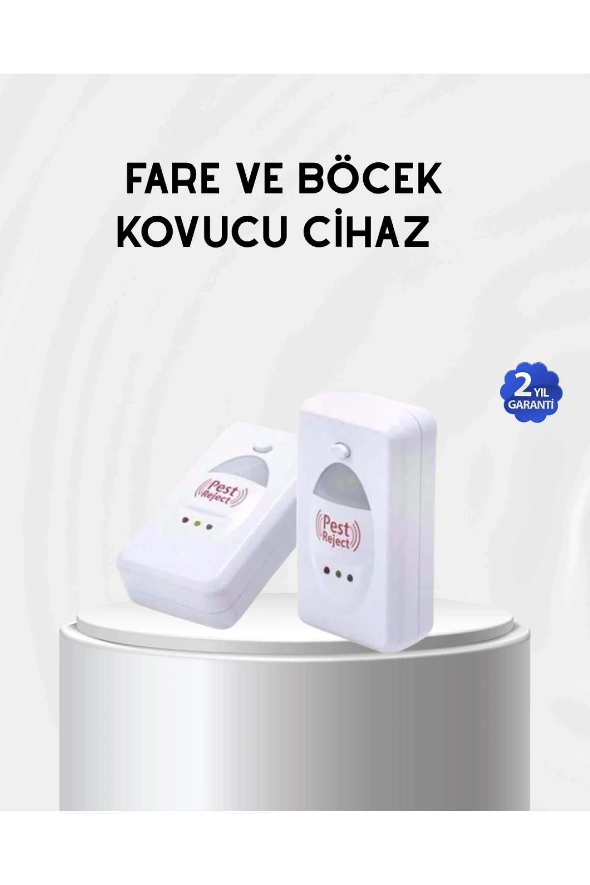 Fare, Sivrisinek ve Böcek Kovucu Ultrasonik Cihaz – Güvenli ve Kimyasalsız Çözüm