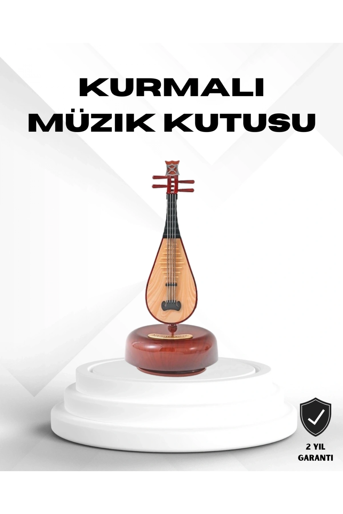 Figürlü Müzik Kutusu Zarif Melodili Dekoratif Model