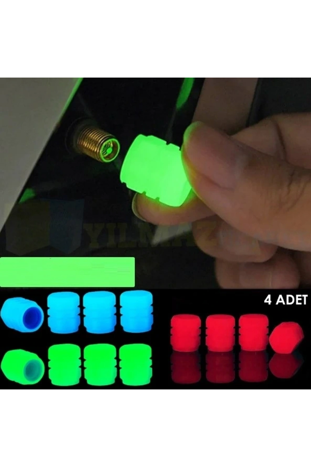 Fosforlu Sibop Kapağı 3 Renk (5047)