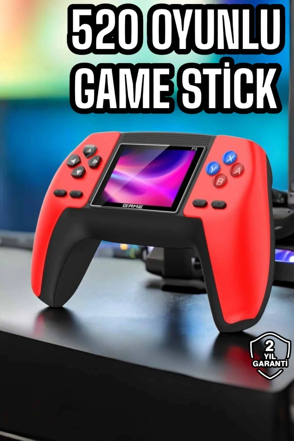 Gamepad 520 Retro Oyunlu Taşınabilir El Konsolu Atari