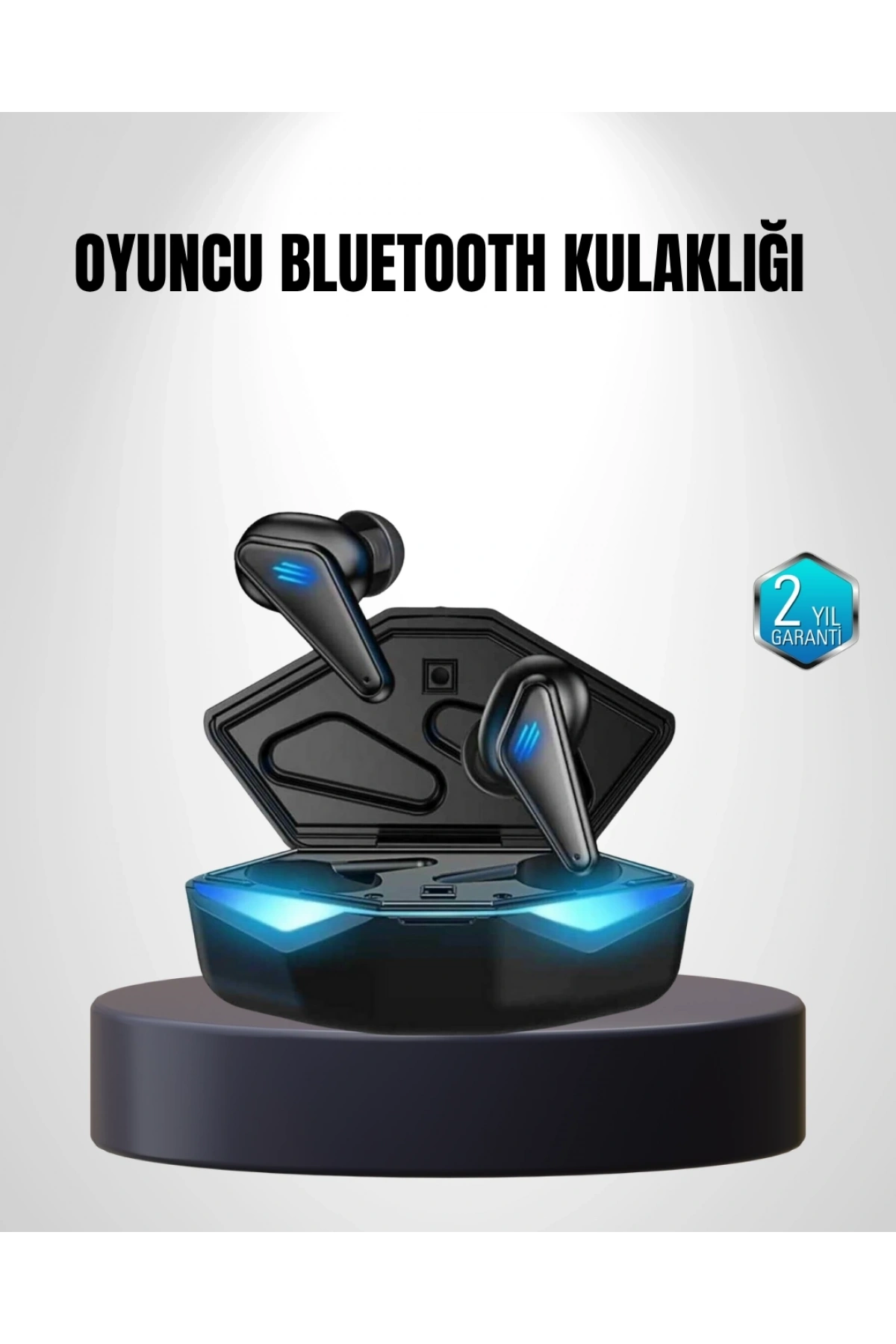 Gaming Bluetooth Kulaklık Pasif Gürültü Önlemeli 12mm Sürücülü