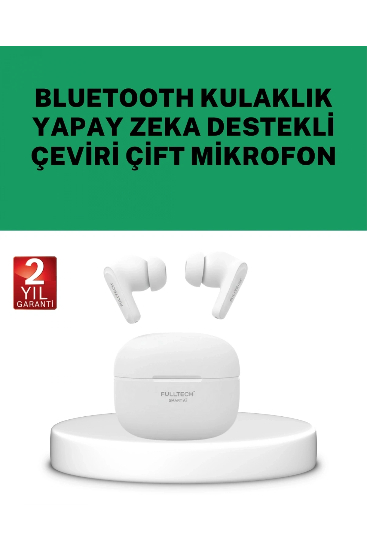 Gerçek Zamanlı Çeviri Özellikli Kablosuz Kulaklık Profesyonel Kullanım