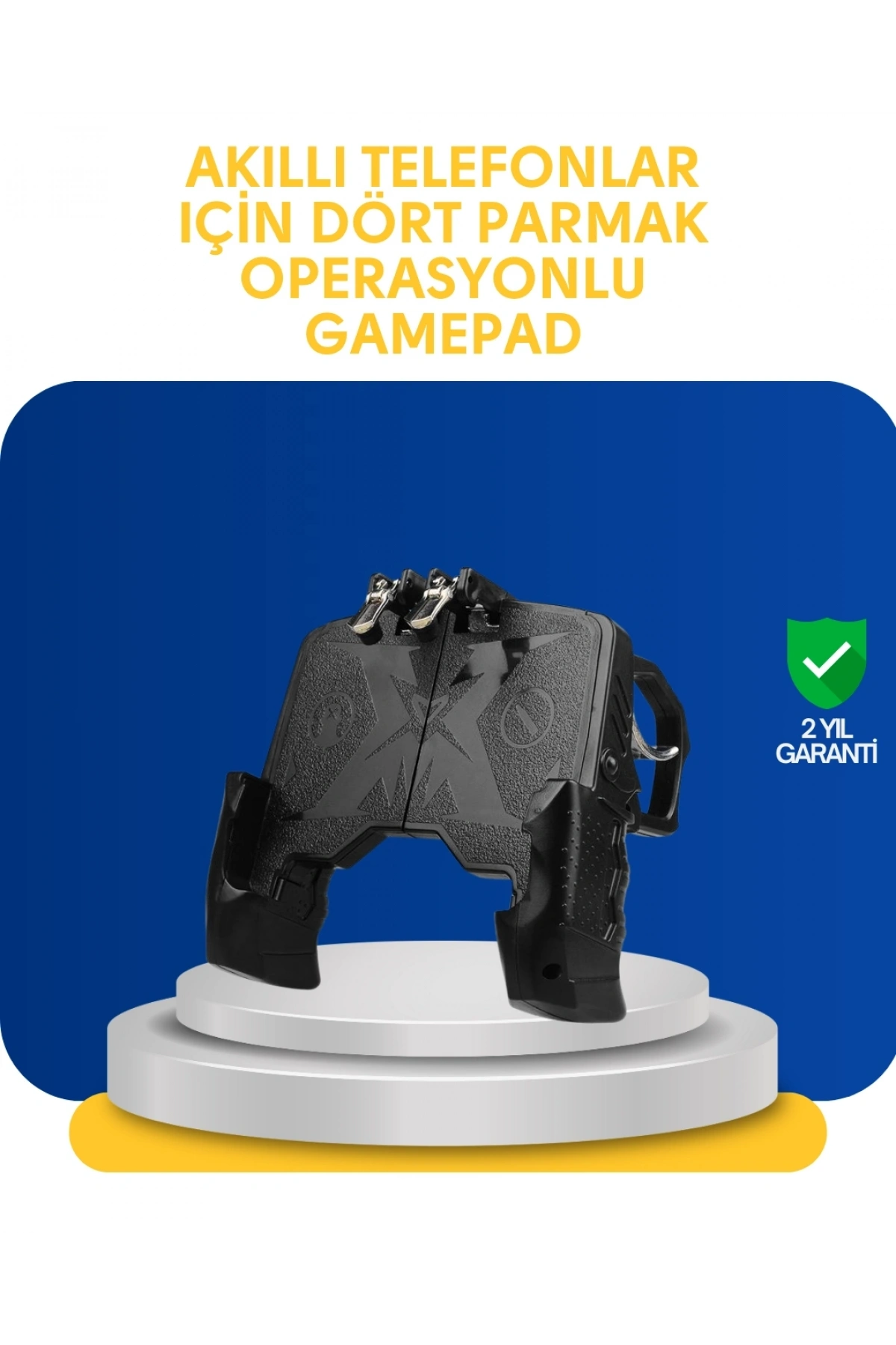 Gerçekçi Oyun Deneyimi Sunan Dört Parmak Mobil Gamepad