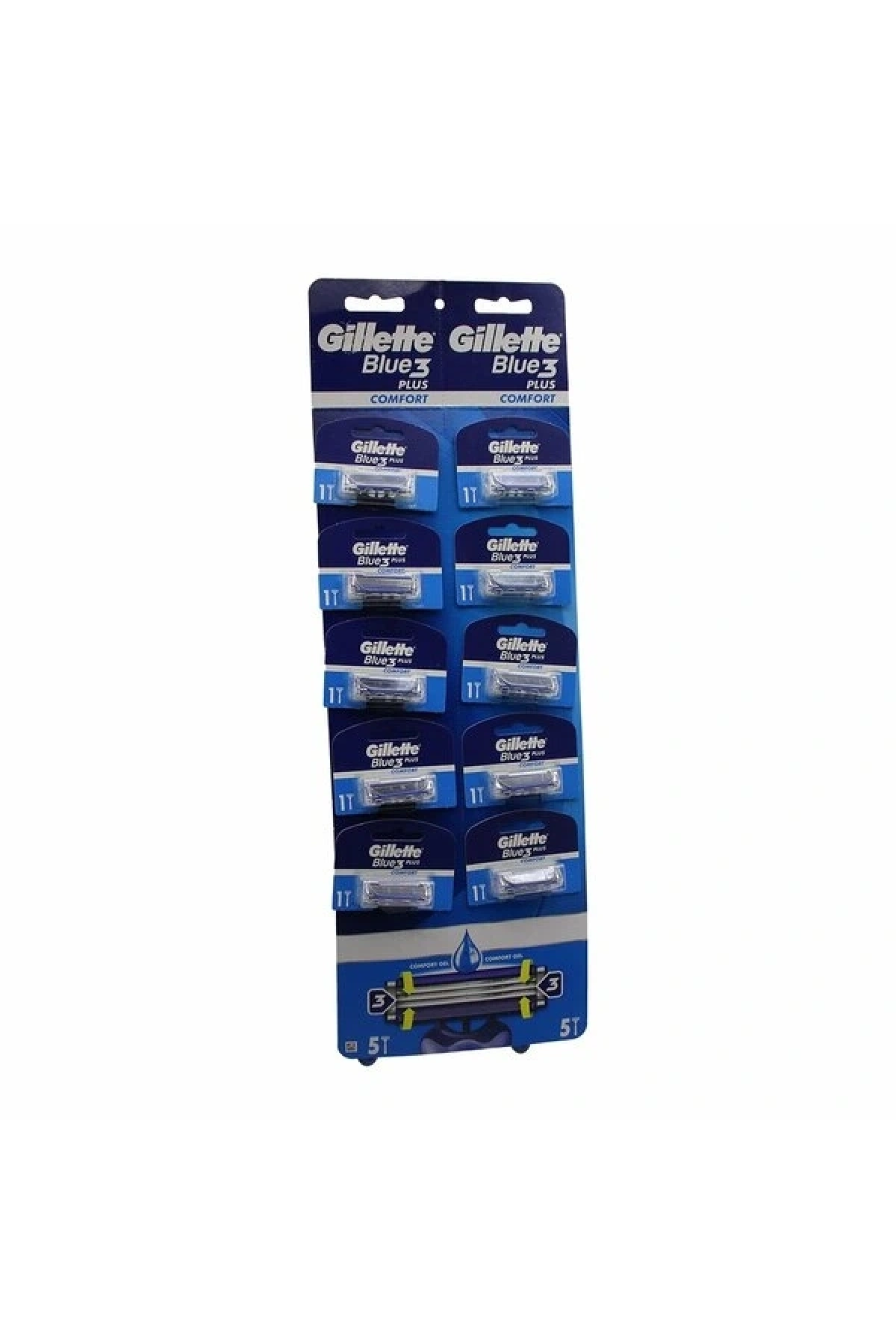 GİLLETTE BLUE3 JİLET KARTELALI 10 PARÇA (5047)