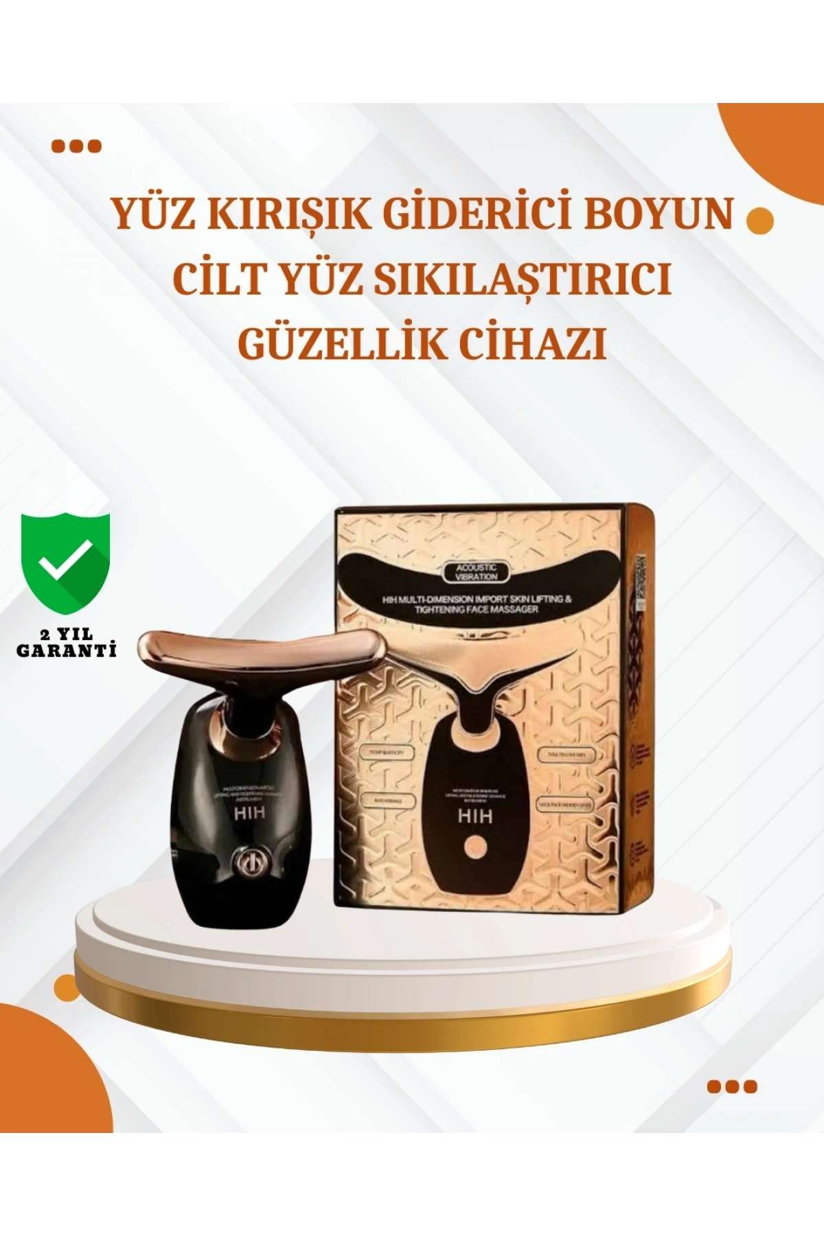 Göz Altı Serinletici Yüz Masaj Cihazı – Serum Emilimini Artırır