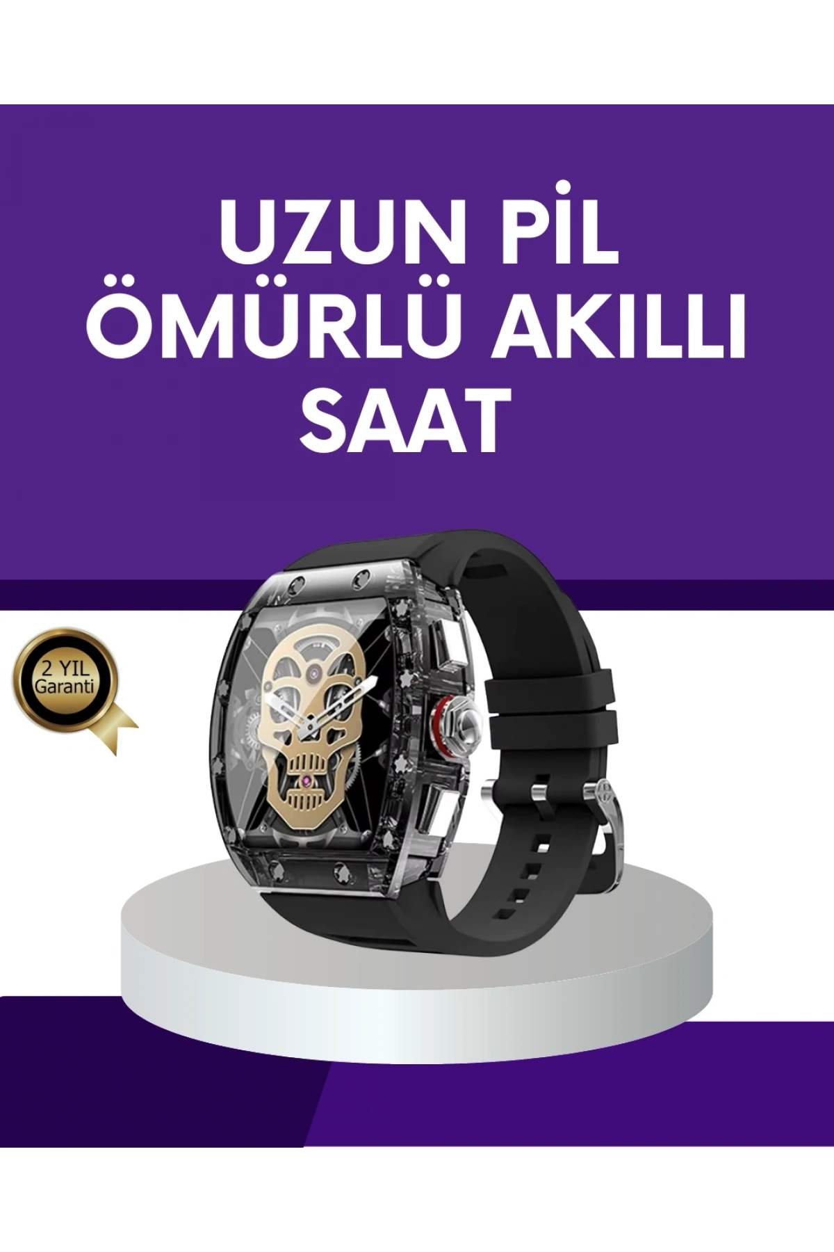 GPS ve NFC Özellikli Akıllı Saat iOS Android Uyumlu