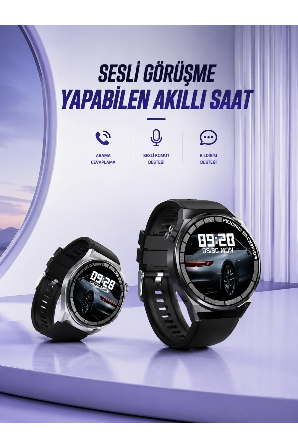 GT8 AKILLI SESLİ GÖRÜŞME YAPABİLEN SAAT