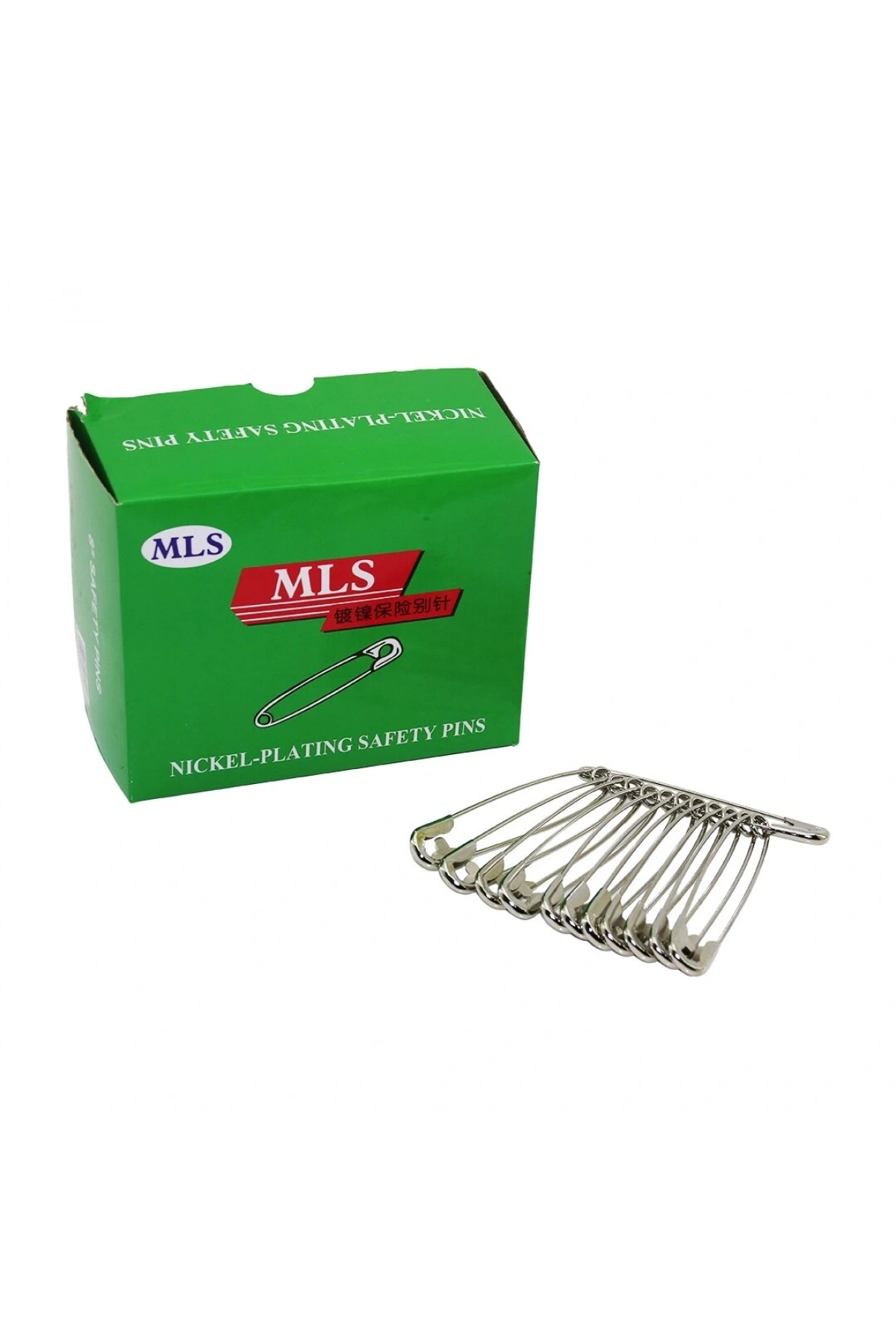 GÜMÜŞ  NO-8 ÇENGELLİ İĞNE 12PCS X 12Lİ =144 PCS=PAKET (5047)