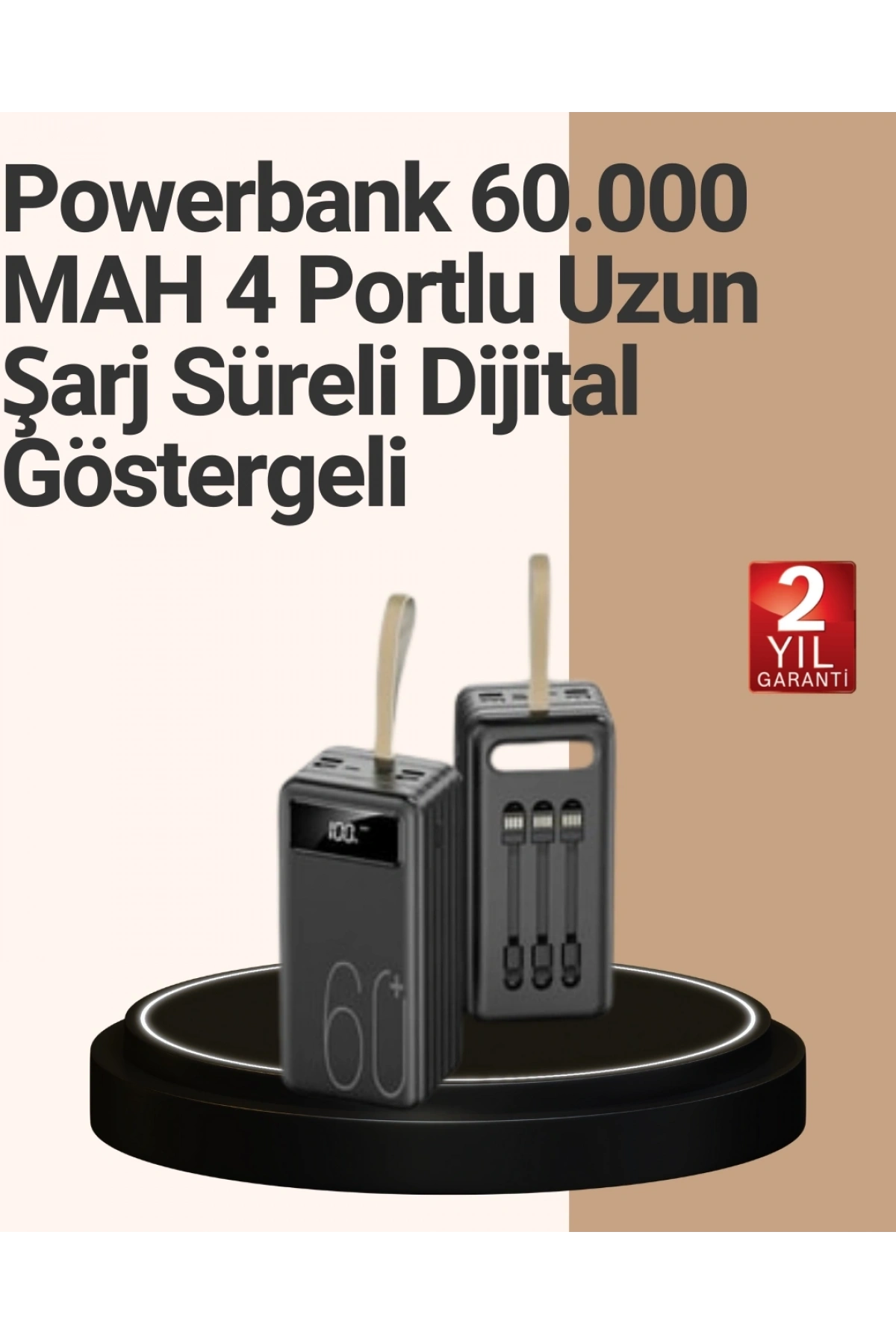Güvenlik Korumalı Hızlı Şarj Özellikli Powerbank