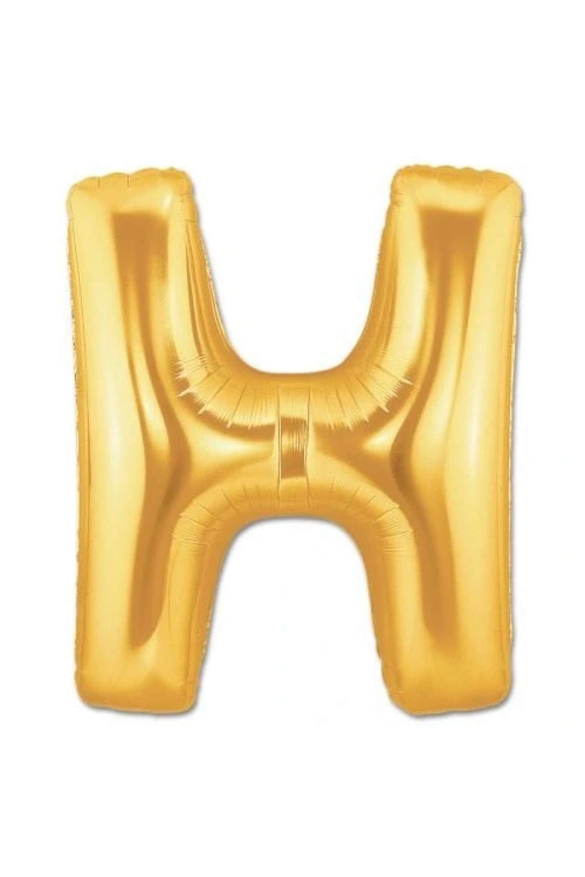 H Harf Folyo Balon Altın Renk  40 inç (5047)